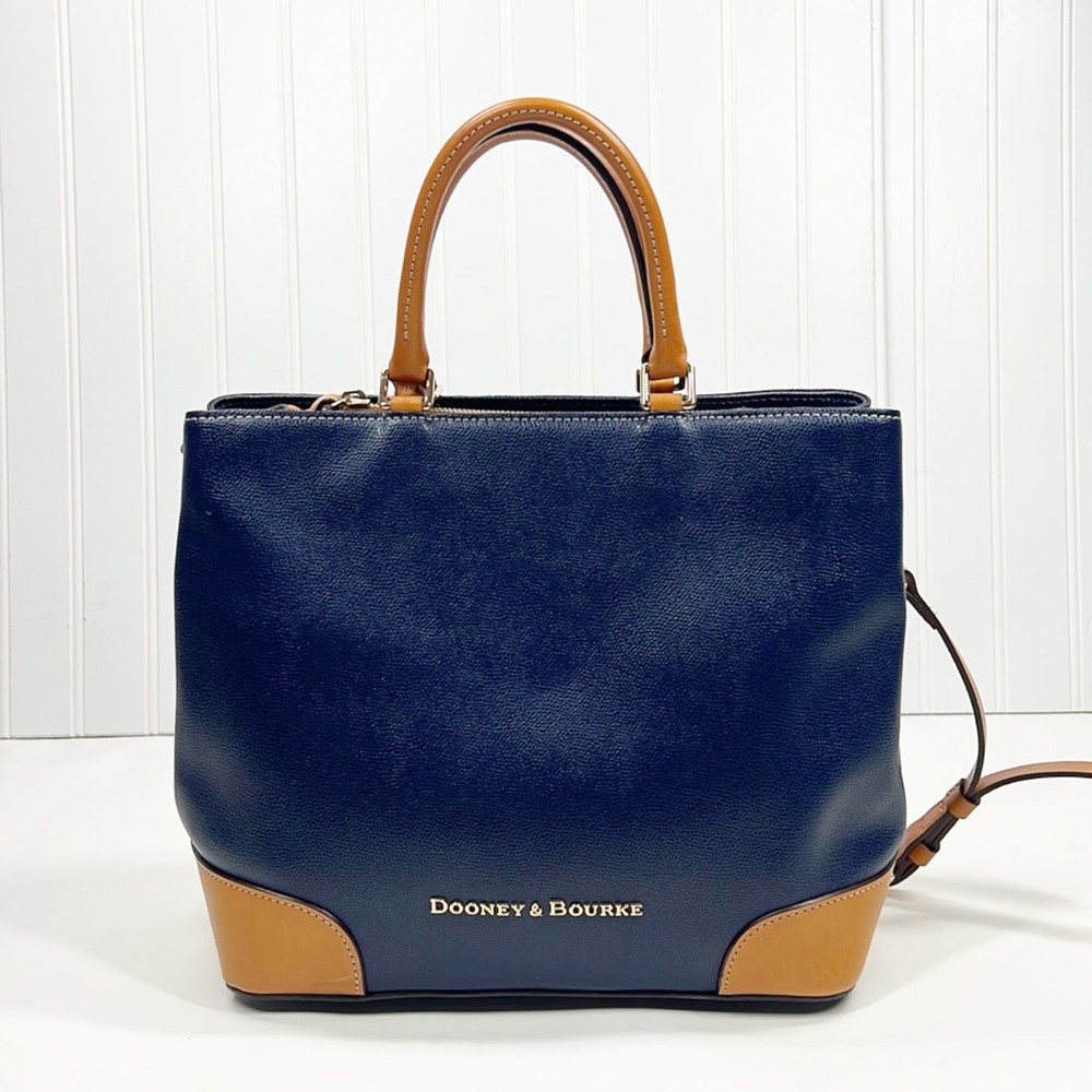 DOONEY & BOURKE | Beatrice Blue Leather Satchel